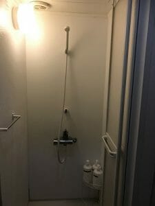 カンガルーホテルのシャワールーム