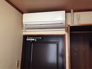 ビジネスホテル加賀の和室には個別エアコン