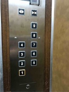 ビジネスホテル太洋のエレベーター