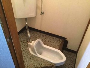 ホテル日光館のトイレは和式