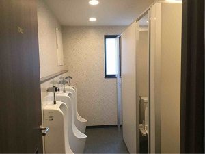 丸忠チェントロの共用トイレ